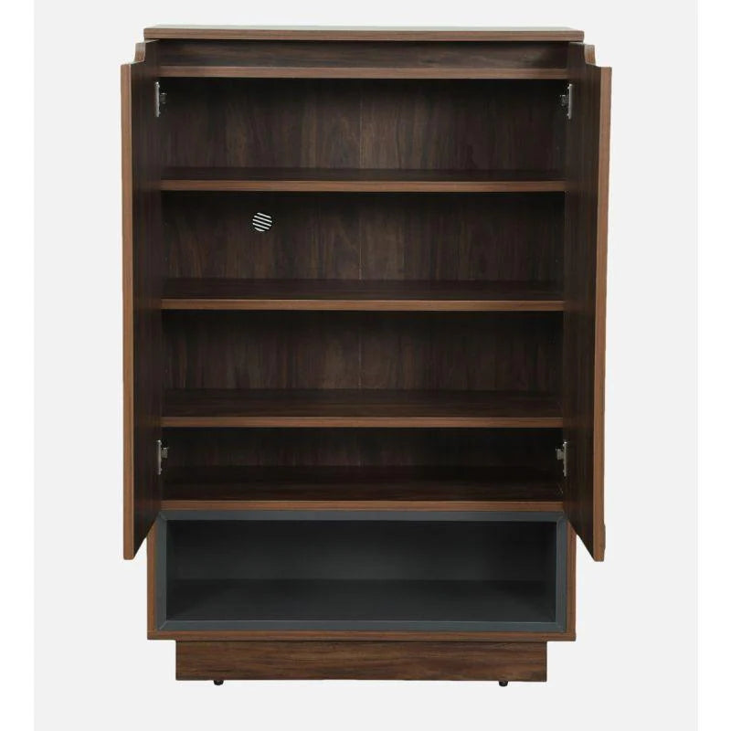 Noble Wood Slimline Compressed Wood Shoe Rack