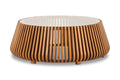 Noble Wood Aurora Glass Coffee Table