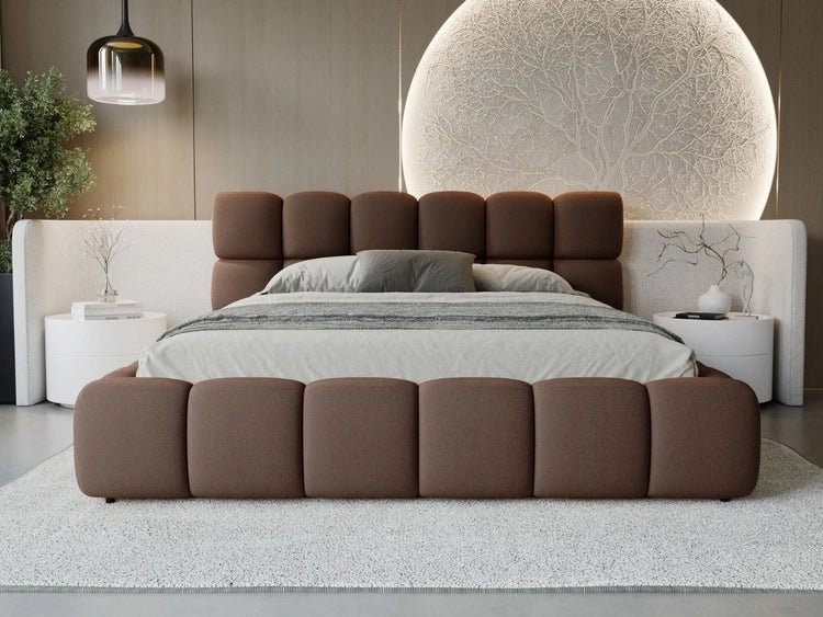 Noble Wood Bubble Plush Bed