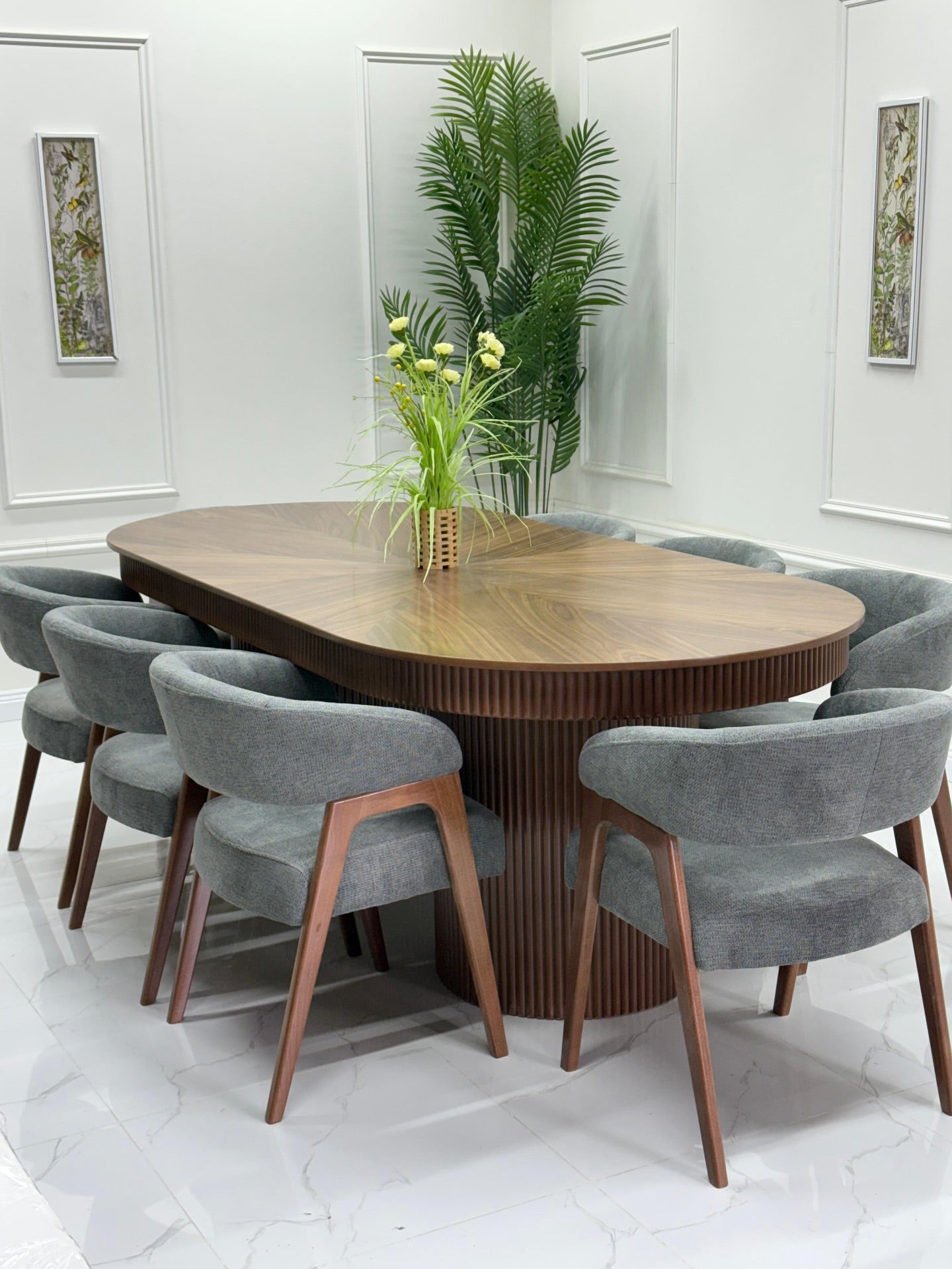 Noble Wood Nerra Luxe Dining Table