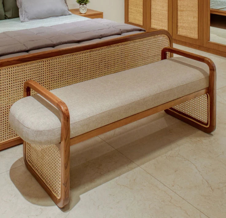 Noble Wood Haven Modern Bench