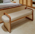 Noble Wood Haven Modern Bench
