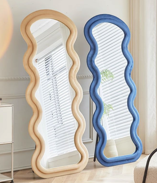 Noble Wood Pluto Mirror