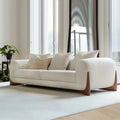 Noble Wood Luxury Wooden Furniture Sofa Set