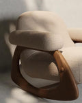 Noble Wood Solid Wood Creative Leisure Fashion Rocking Chair