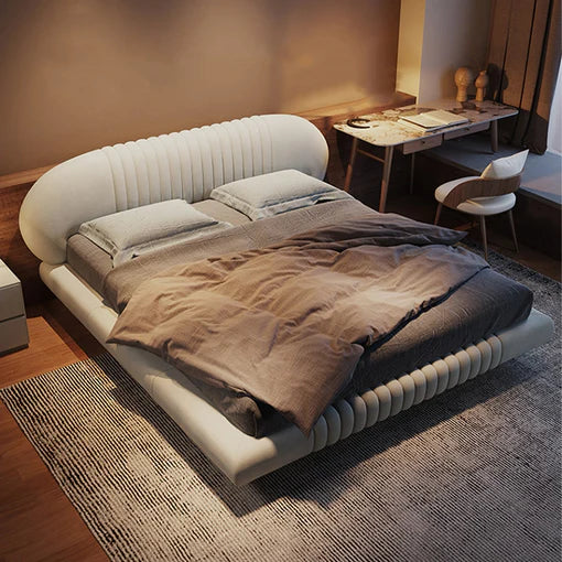 Noble Wood Cloud Line Bed