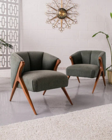 Noble Wood High-Quality Wooden Armchairs for Stylish Interiors