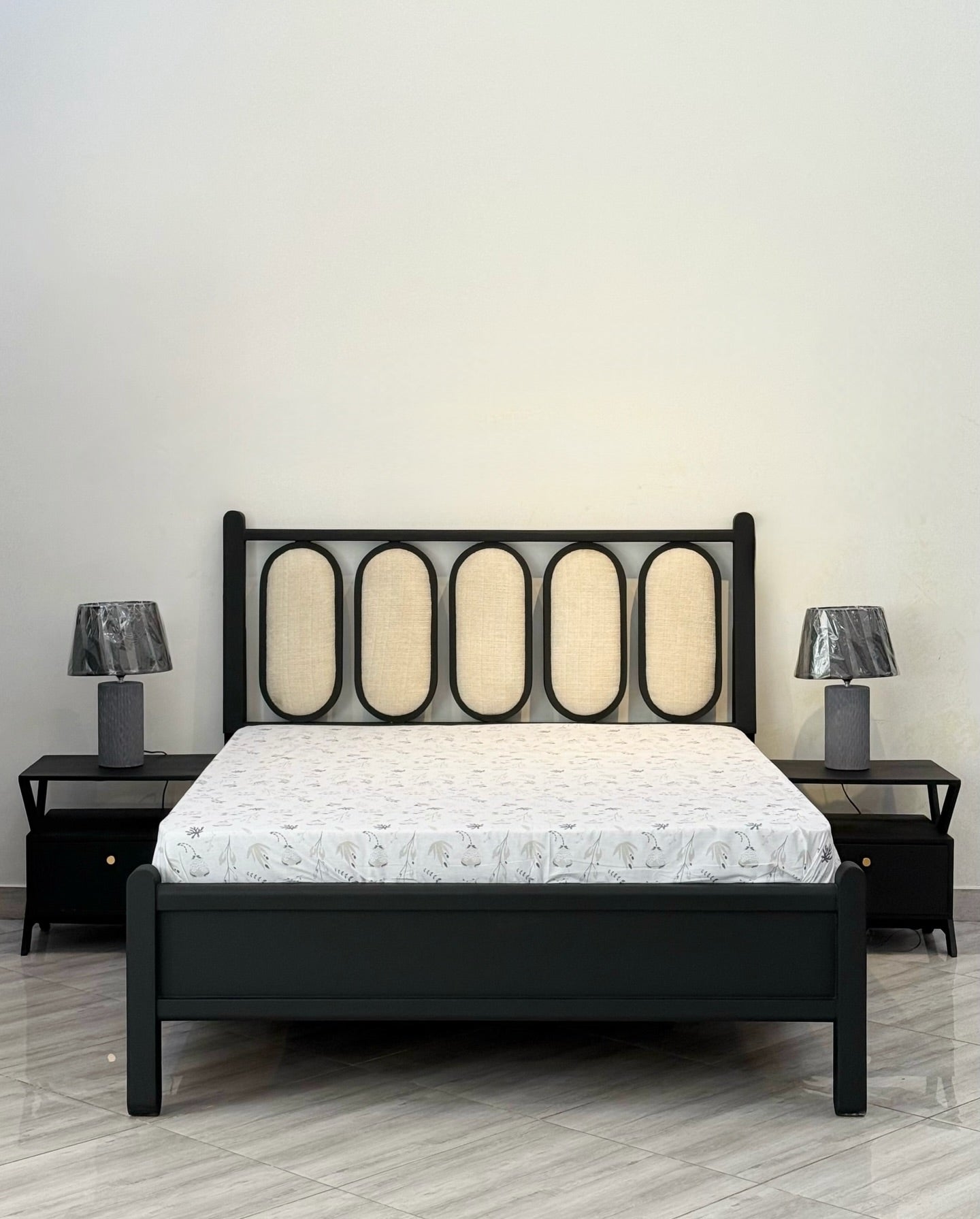 Noble Wood Archway Modern Bed