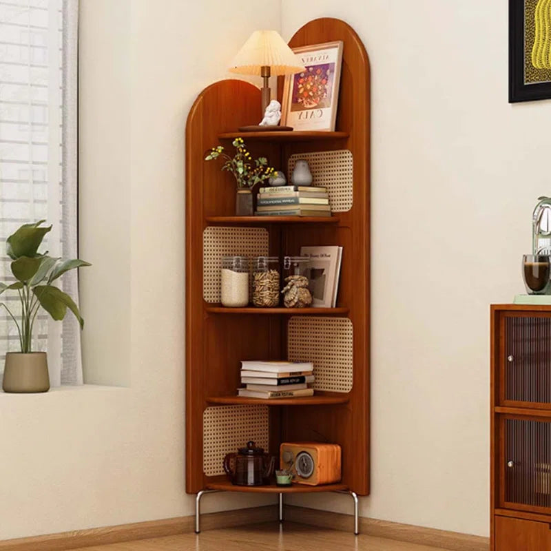 Noble Wood The Arco Corner Shelf