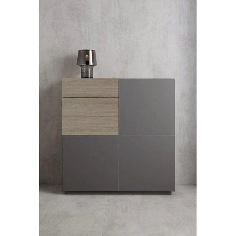 Noble Wood Gray Shoe Cabinet