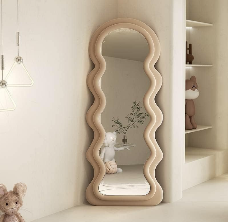 Noble Wood Pluto Mirror