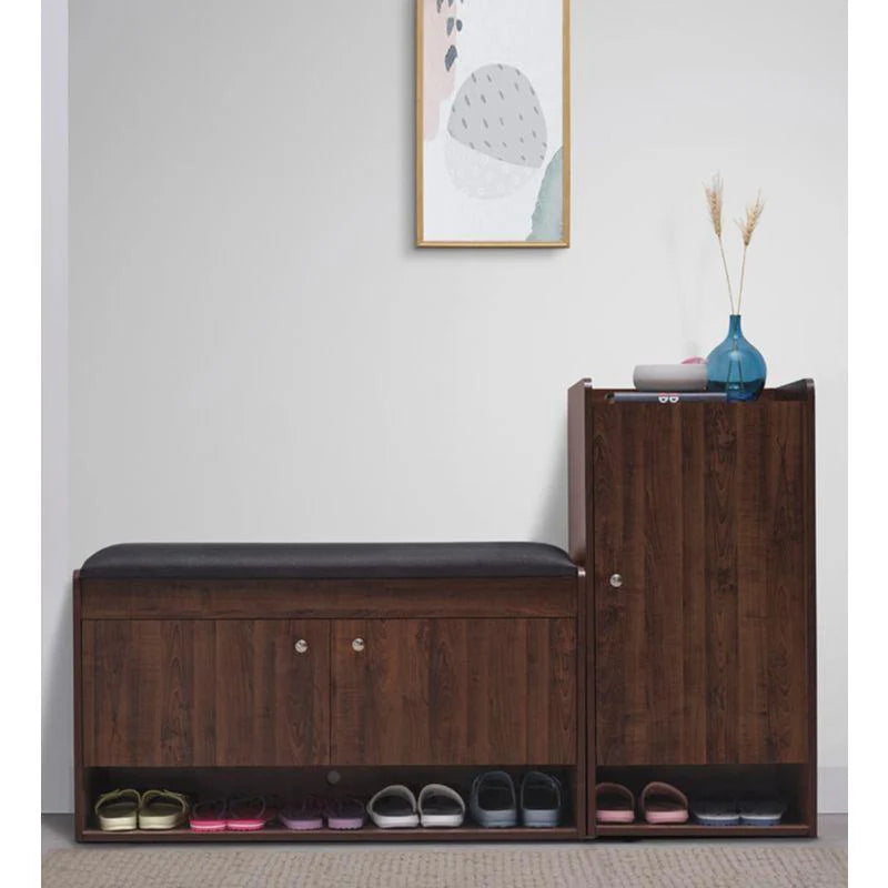 Spacious Compressed Wood Shoe Rack