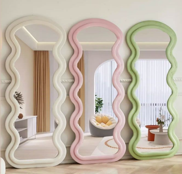Noble Wood Pluto Mirror