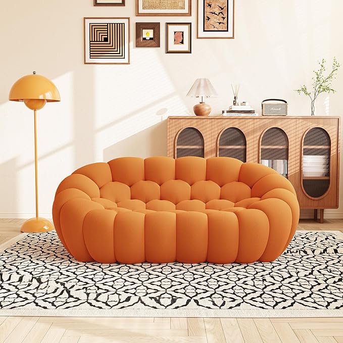 Noble Wood Bubble Comfort Sofa (3 Seater)