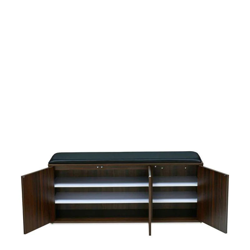 Noble Wood Stylish Shoe Rack in Compressed Wood