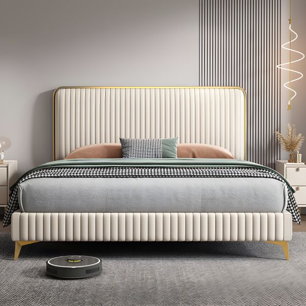 Noble Wood Luxury Velvet Bed Frame