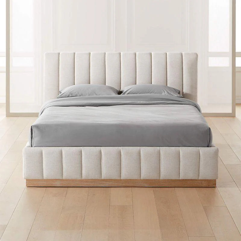 Noble Wood Swedish Wood Queen Bed