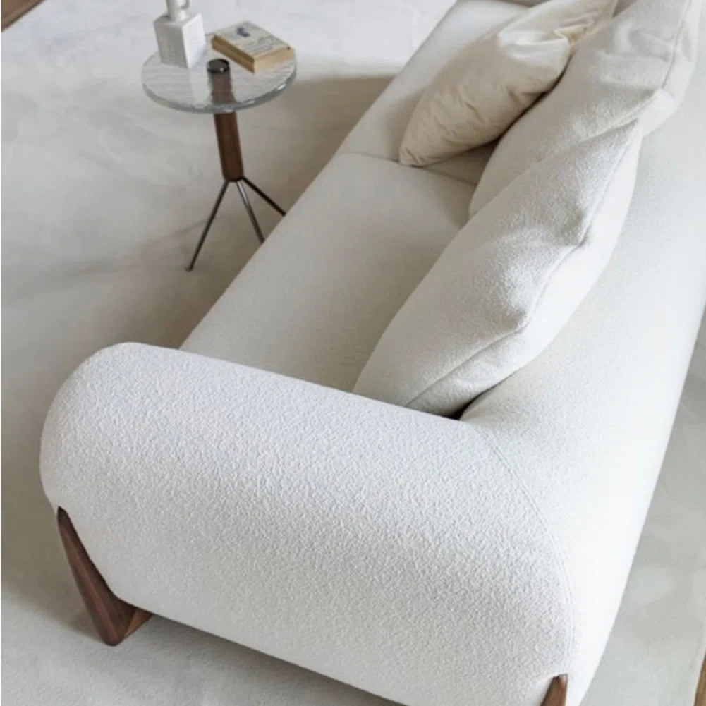 Noble Wood Luxury Wooden Furniture Sofa Set