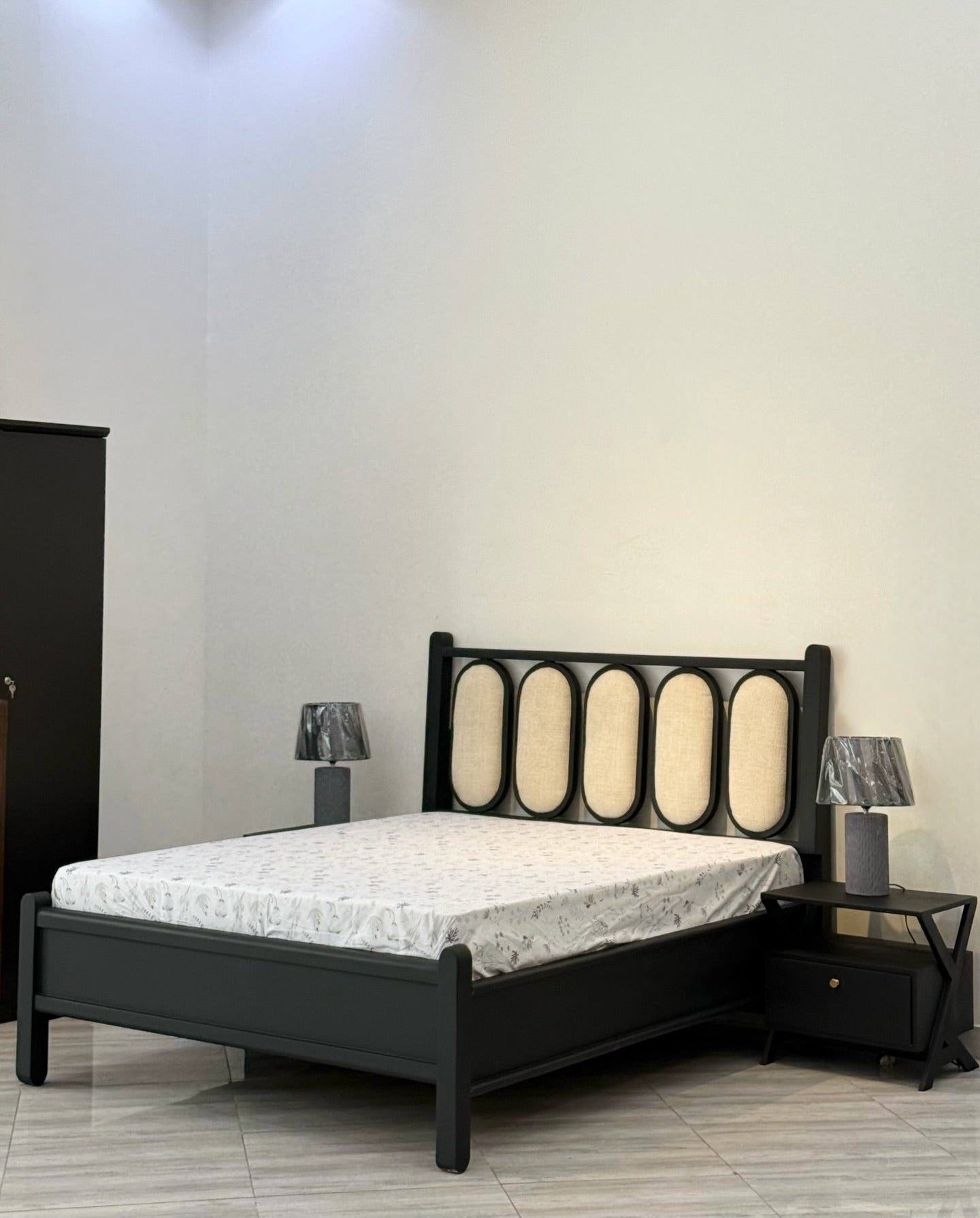 Noble Wood Archway Modern Bed