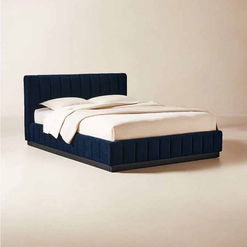 Noble Wood Swedish Wood Queen Bed