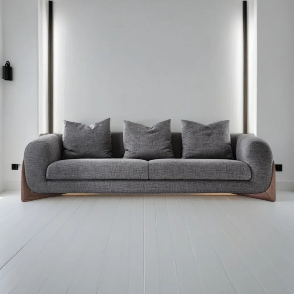 Noble Wood Luxury Wooden Furniture Sofa Set