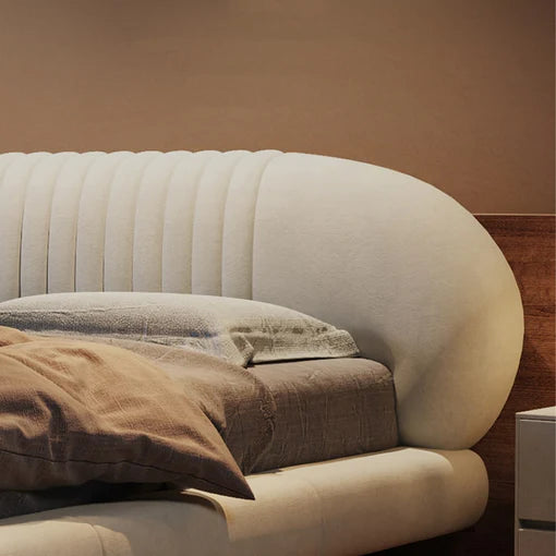 Noble Wood Cloud Line Bed