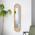 Noble Wood Accented Wall Mirror