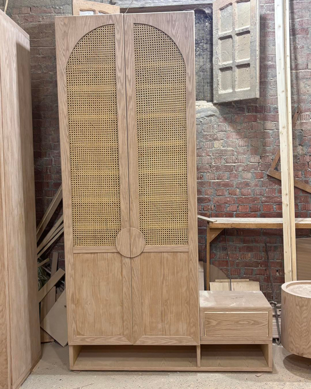 Noble Wood Mono Cane Cabinet