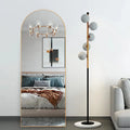 Noble Wood Standing Dome Mirror